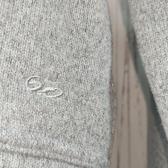 ***SOLD*** Nike Sixo Grey Cropped Sweater Jacket - Picture 4 of 12